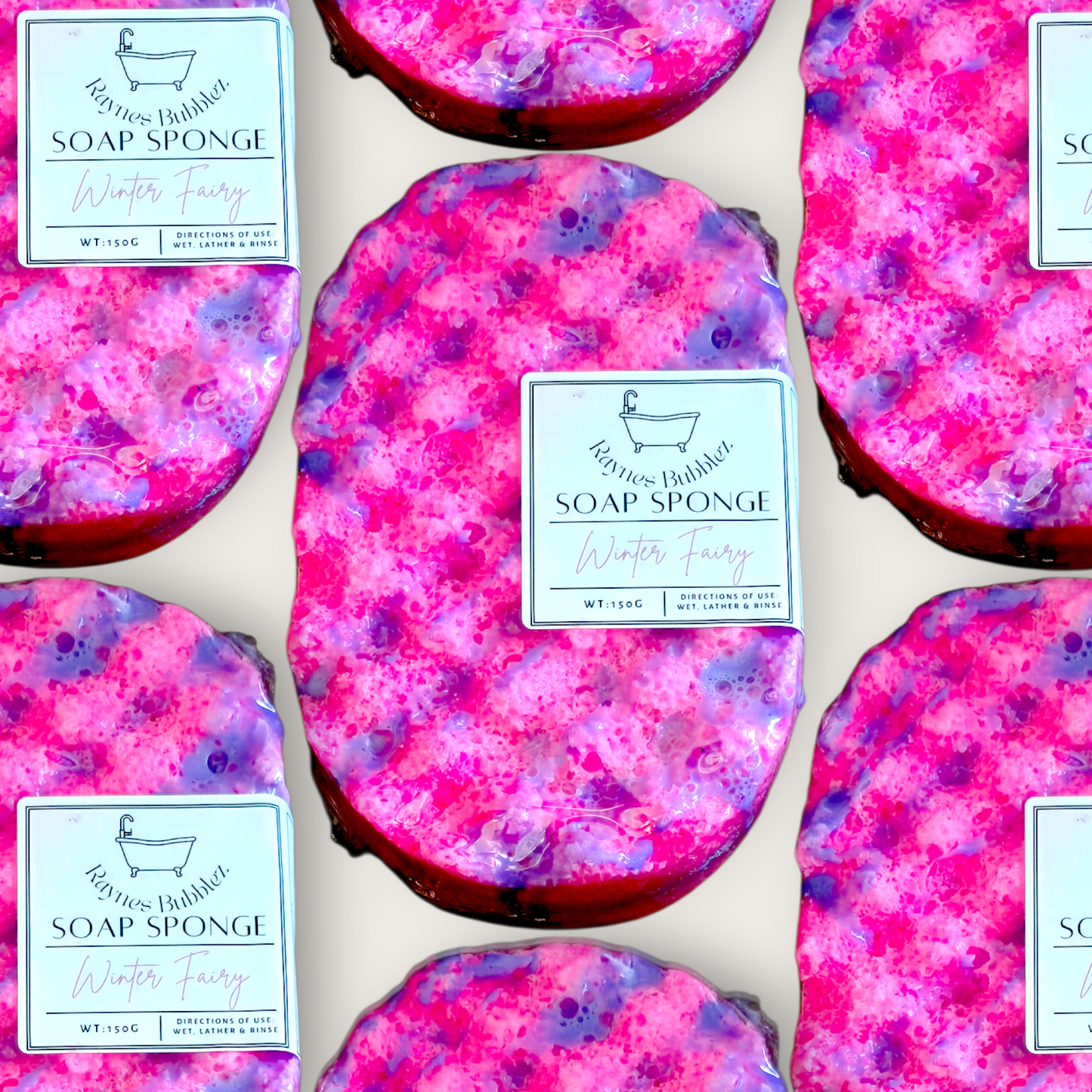 Winter Fairy Soap Sponge