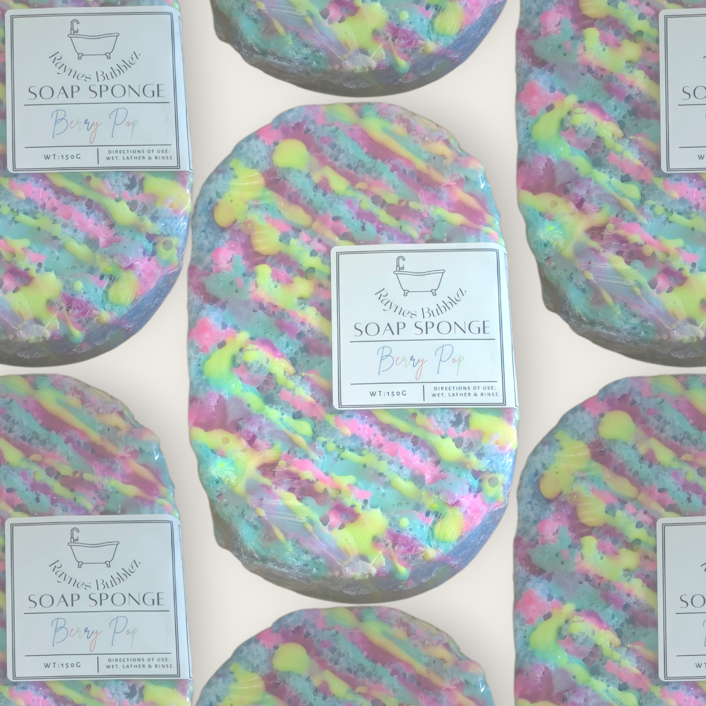 Berry Pop Soap Sponge