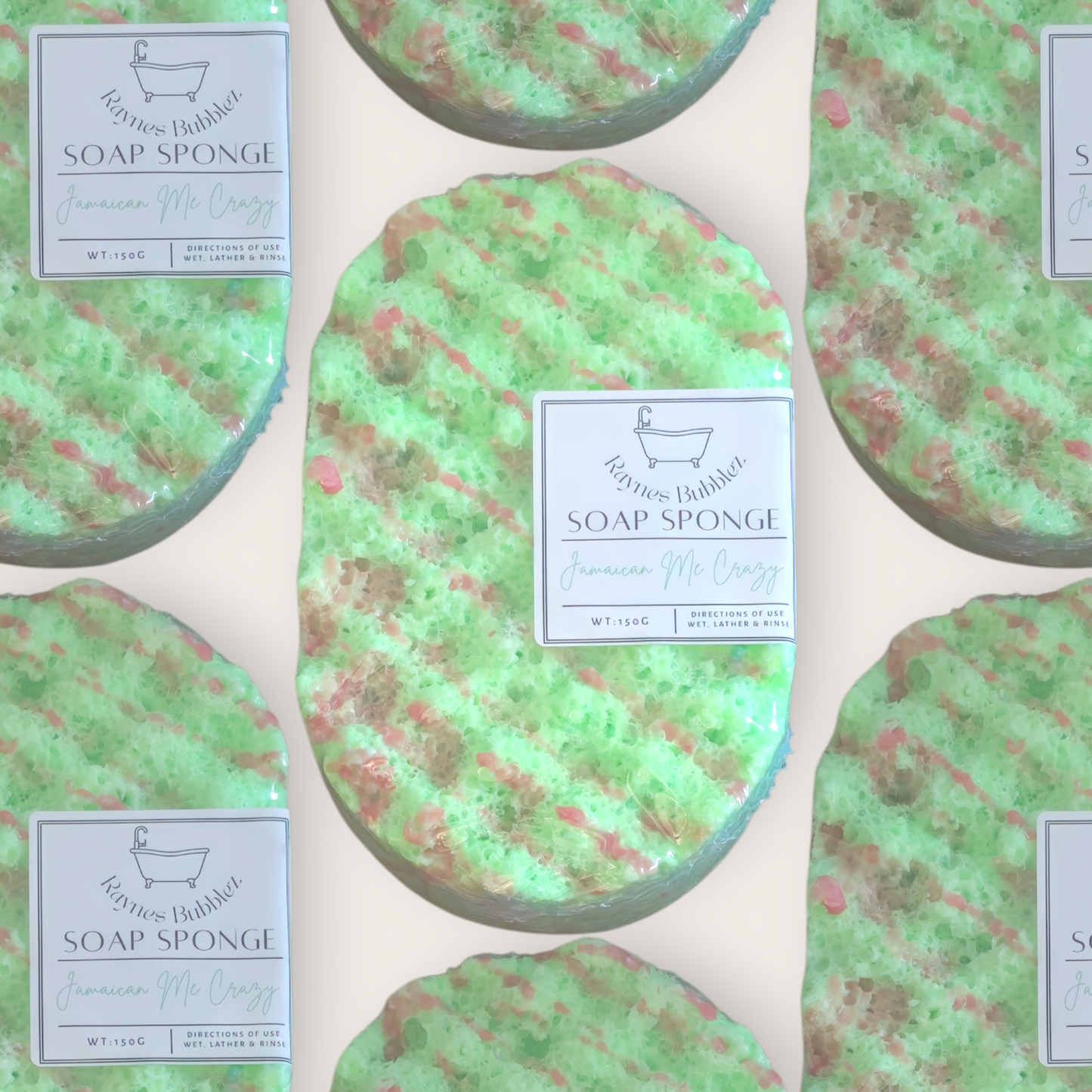 Jamaican Me Crazy Soap Sponge