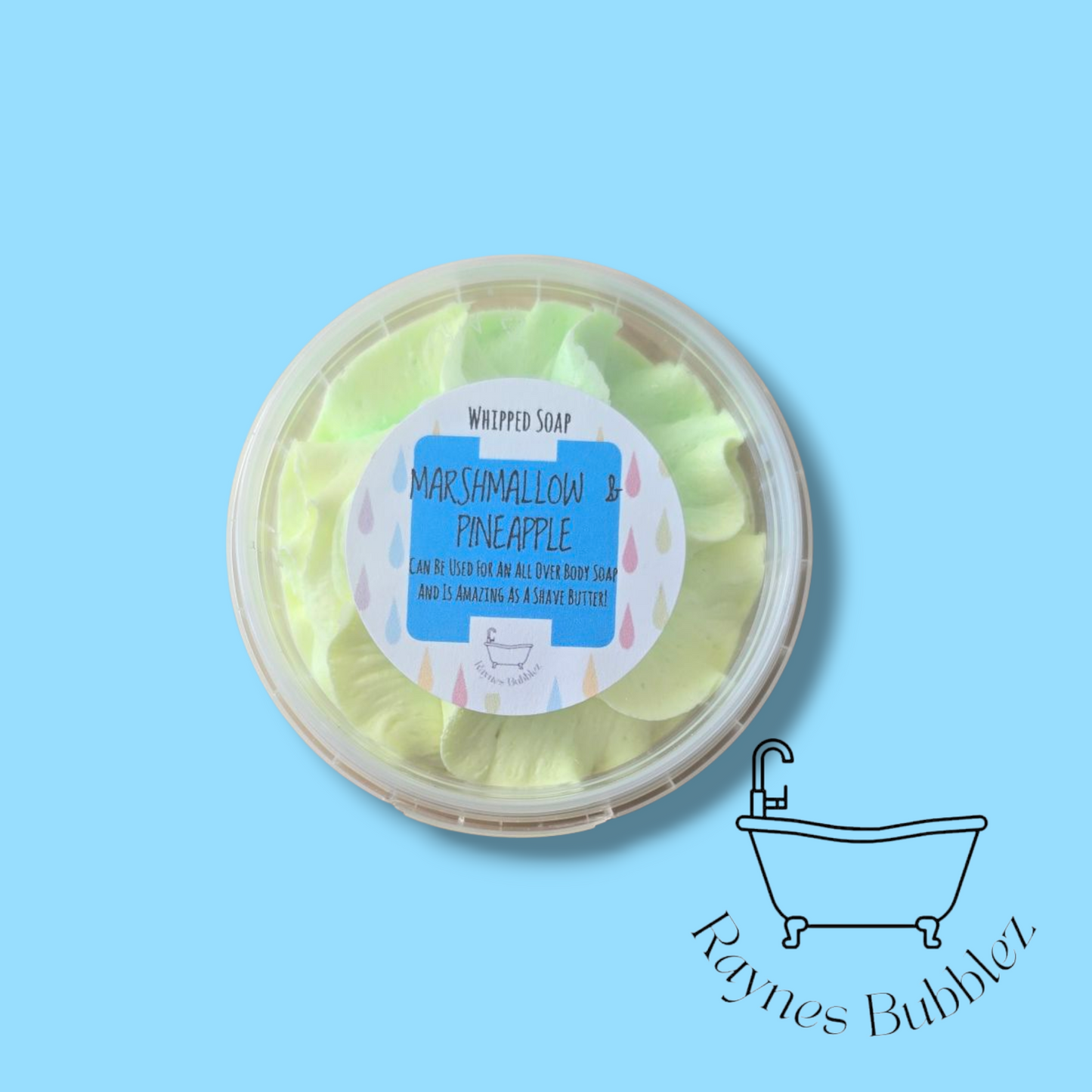 Marshmallow & Pineapple Whipped Soap