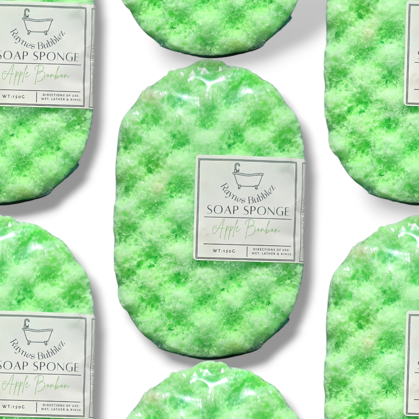 Apple Bonbon Soap Sponge