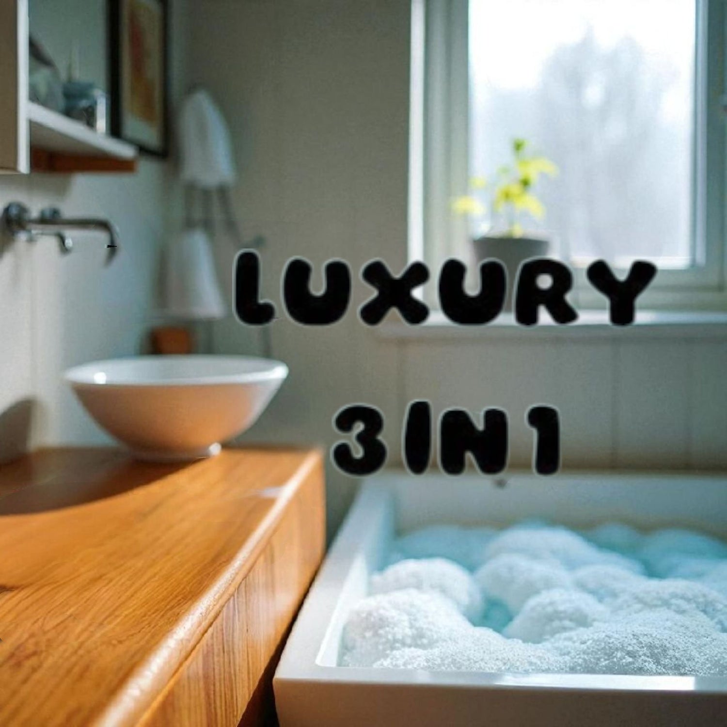 Luxury 3 In 1 (hand wash, bubble bath, body wash)