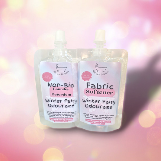 Winter Fairy Odouraze Non-Bio Laundry Detergent & Fabric Softener - Sample Set