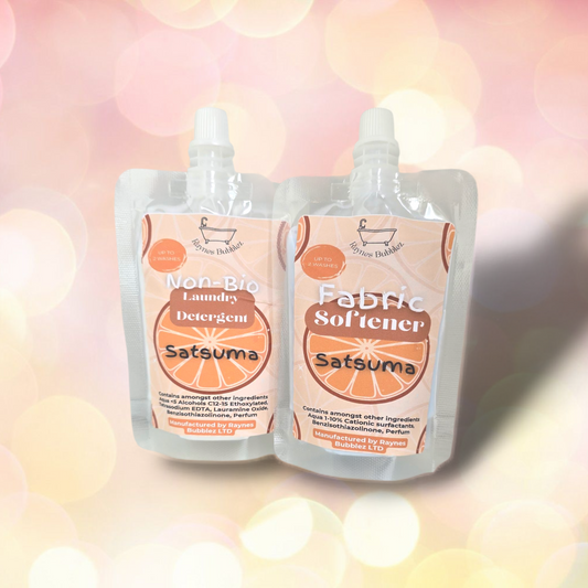 Satsuma Non-Bio Laundry Detergent & Fabric Softener - Sample Set