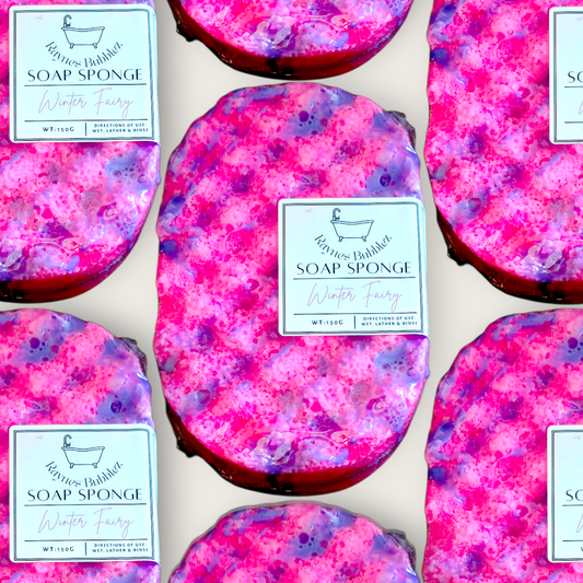 Winter Fairy Soap Sponge
