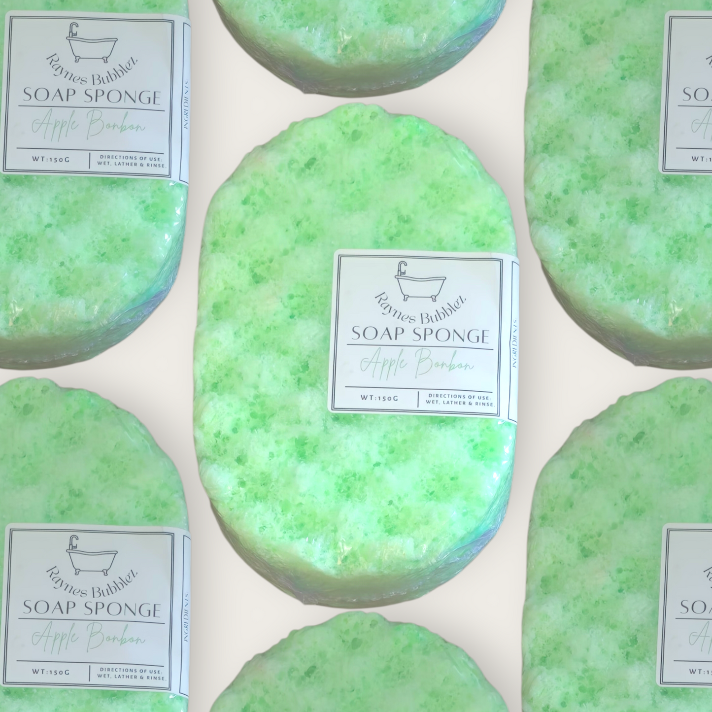 Apple Bonbon Soap Sponge