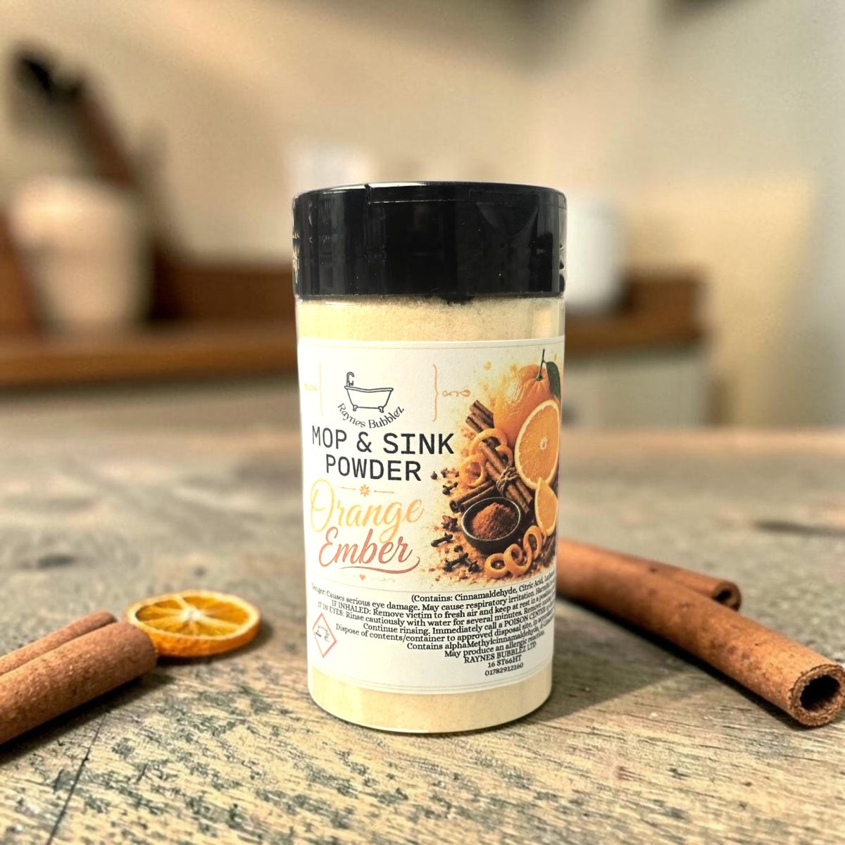 Orange Ember Mop & Sink Powder