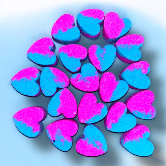 Baby Powder Mini Heart Bath Bomb