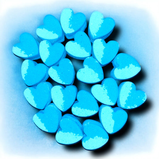 Blueberry Slush Mini Heart Bath Bomb