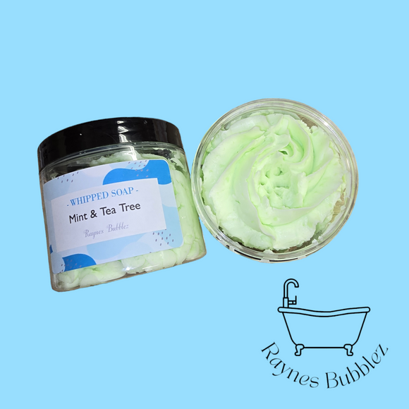 Mint & Tea Tree Whipped Soap