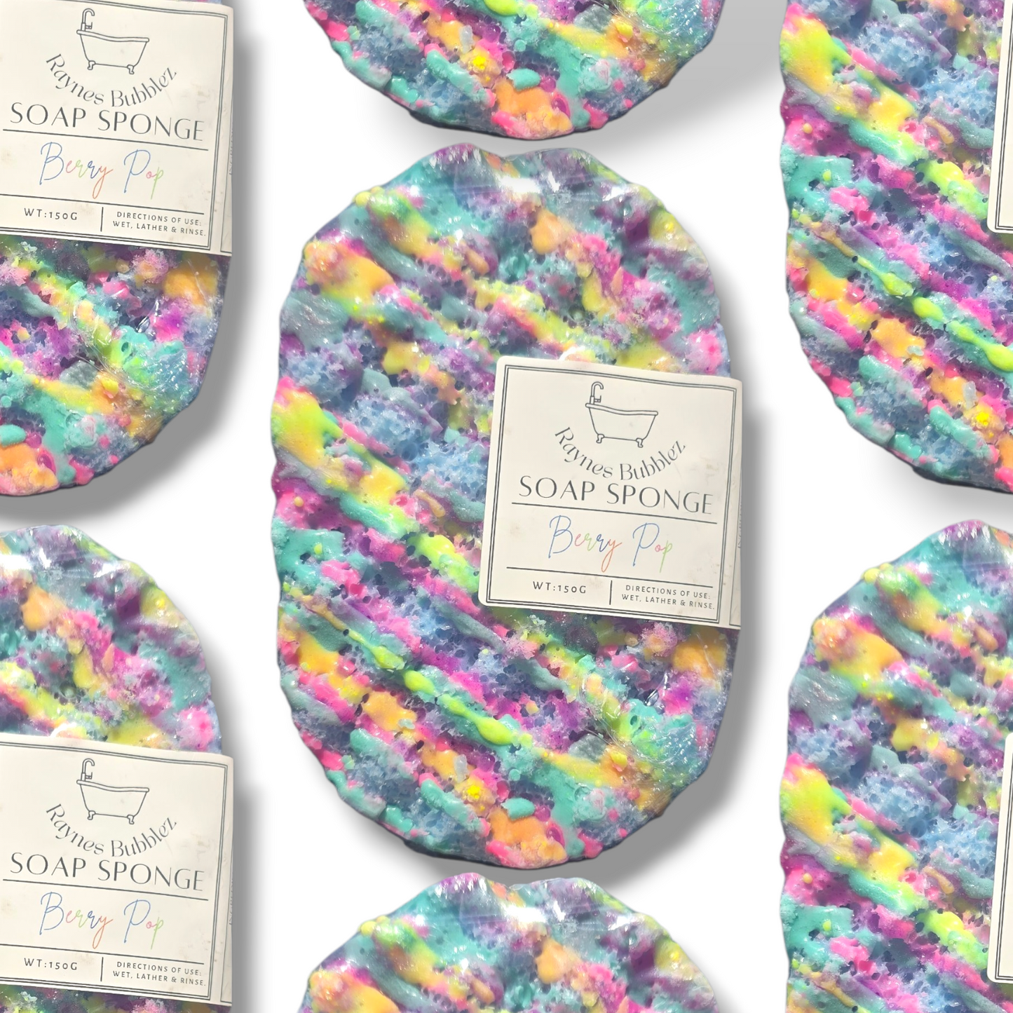 Berry Pop Soap Sponge