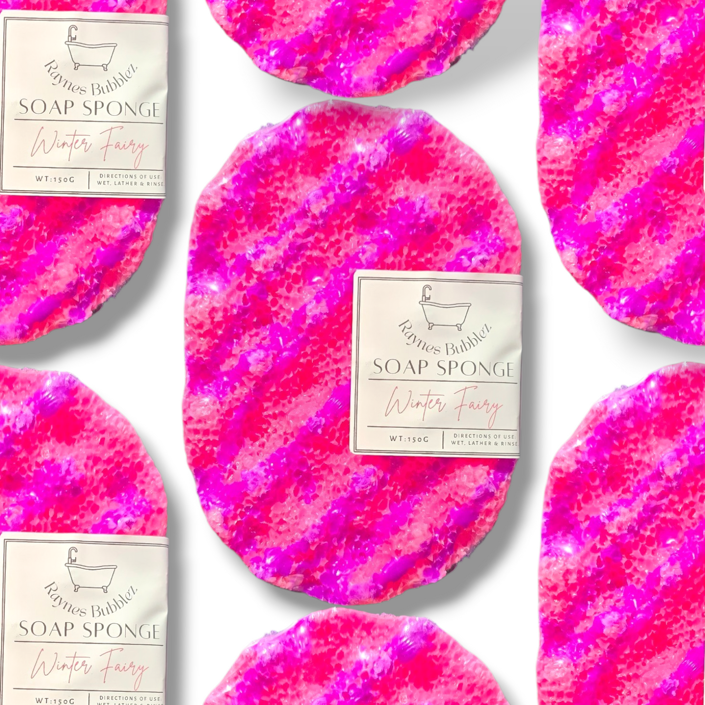Winter Fairy Soap Sponge