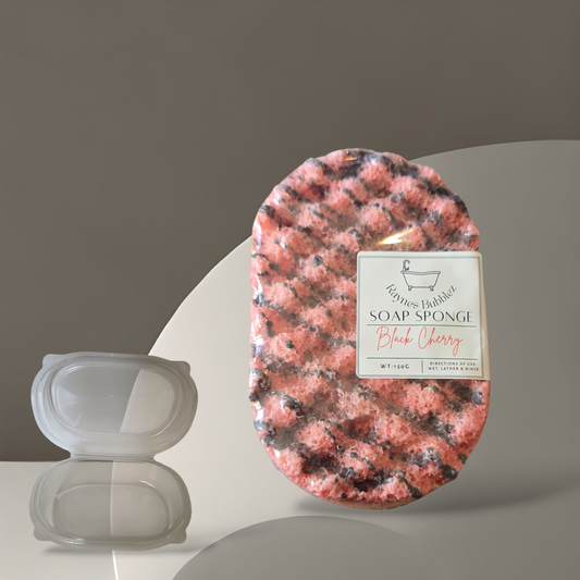 Black Cherry Soap Sponge