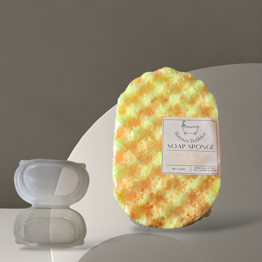 Lemon Sorbet & Peach Lemonade Large Soap Sponge