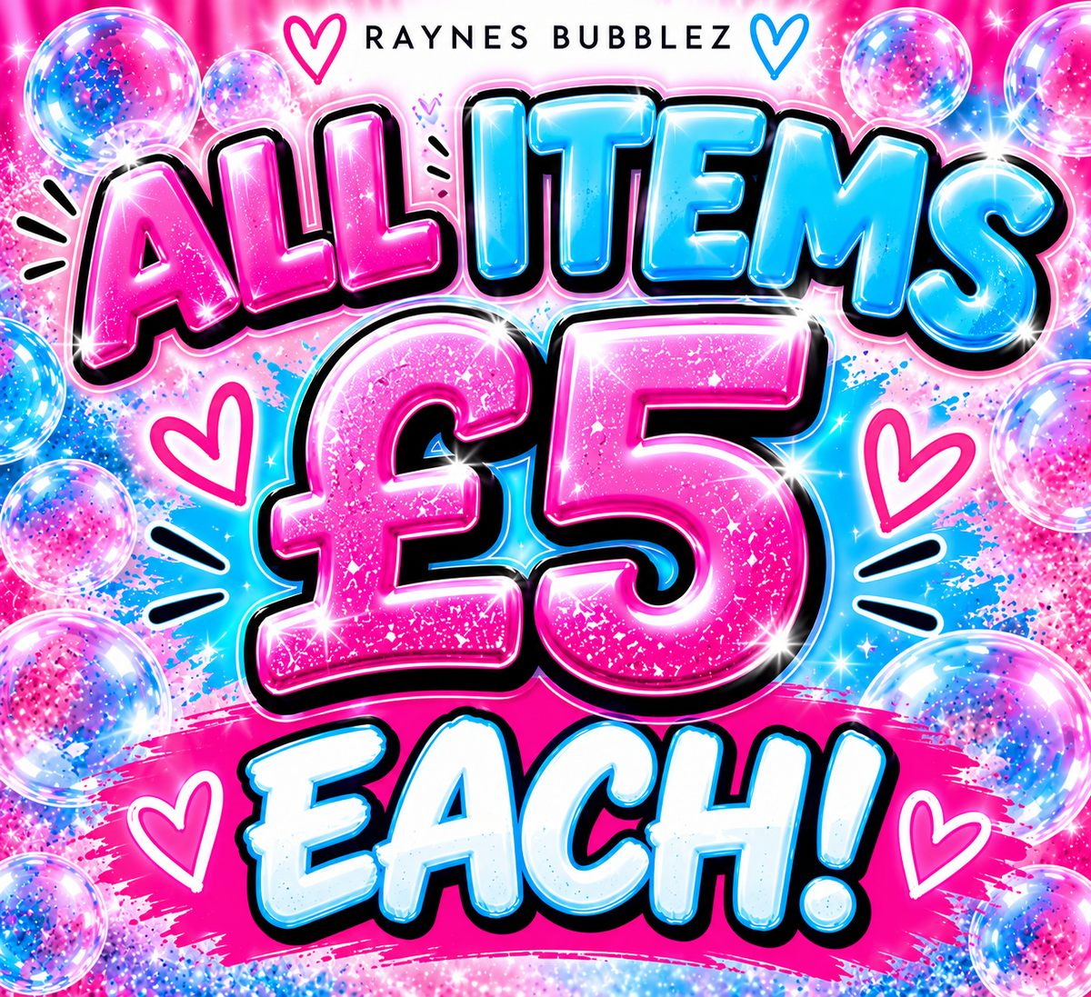 Fiver Friday - £5 EACH